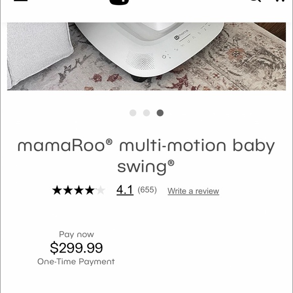 4moms mamaRoo multi motion baby swing in Rosewood *LIMITED EDITION COLOR* - Picture 13 of 13